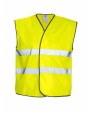 Fluohesje PROJOB 6703 SIGNALISATIEHESJE EN ISO 20471 KLASSE 2 voor bedrukking &amp; borduring