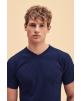 T-shirt FOL Men's Valueweight V-neck T-shirt (61-066-0) voor bedrukking & borduring