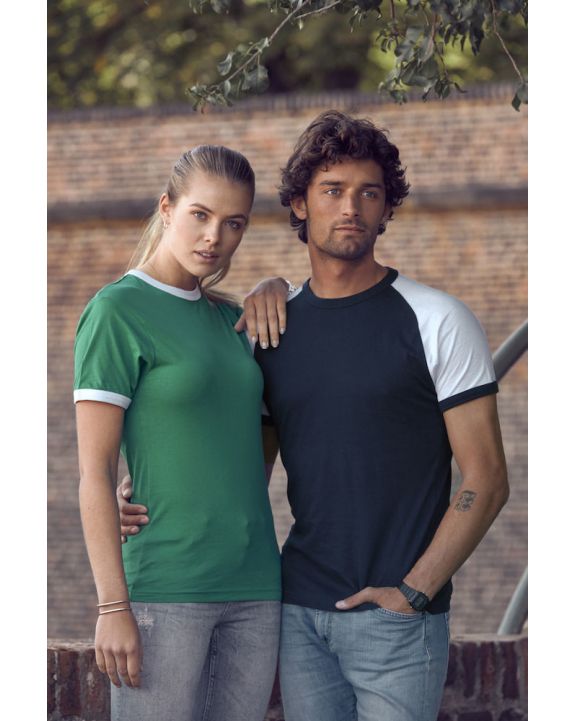 T-shirt personnalisable CLIQUE Raglan-T