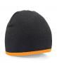 Mütze, Schal & Handschuh BEECHFIELD Two-Tone Beanie Knitted Hat personalisierbar