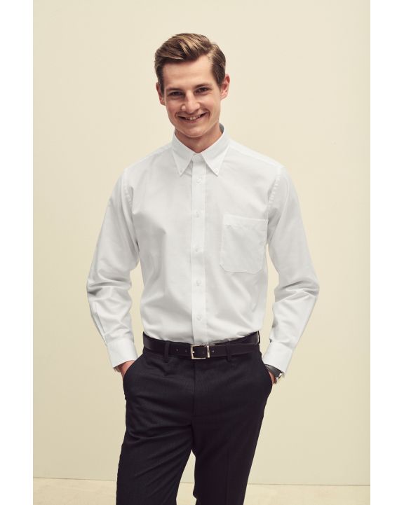 Hemd FOL Oxford Shirt Long Sleeve voor bedrukking & borduring