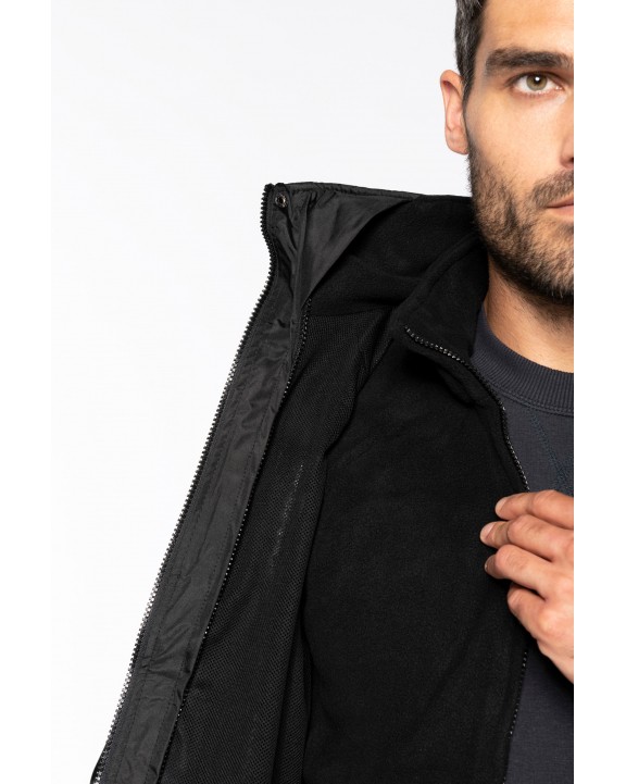 Veste personnalisable KARIBAN Parka 3 en 1 homme