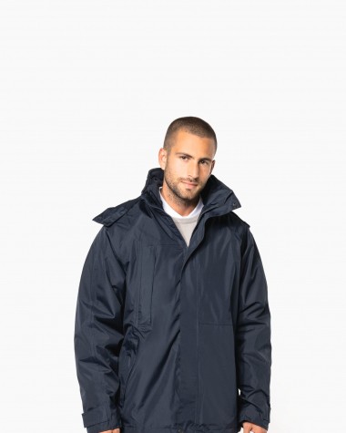 Veste personnalisable KARIBAN Parka 3 en 1 homme