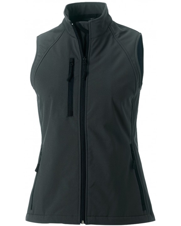 RUSSELL Ladies` Softshell Gilet Softshell personalisierbar