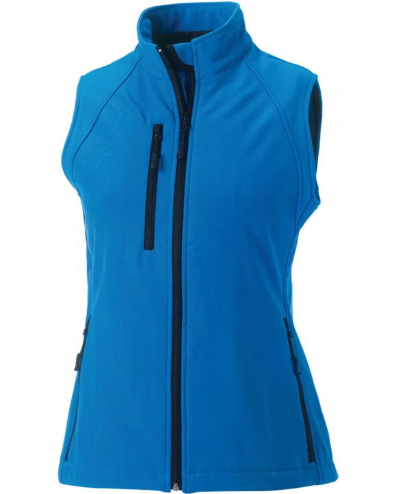 RUSSELL Ladies` Softshell Gilet Softshell personalisierbar