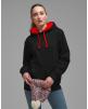 Sweater FDM Contrast Hoodie voor bedrukking & borduring