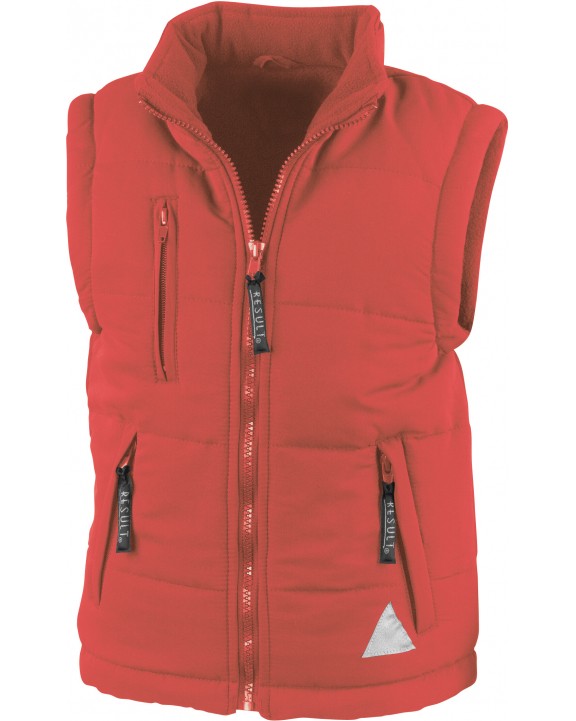 Veste personnalisable RESULT Bodywarmer doublé enfant