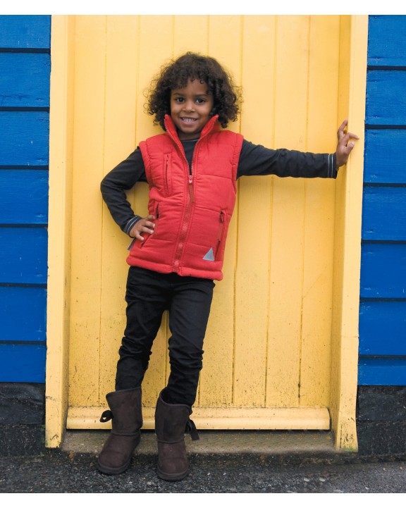 Veste personnalisable RESULT Bodywarmer doublé enfant
