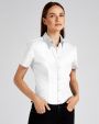 Hemd KUSTOM KIT Women's Tailored Fit Premium Oxford Shirt SSL voor bedrukking &amp; borduring