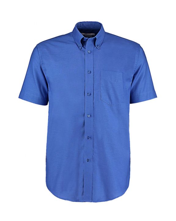 Hemd KUSTOM KIT Classic Fit Workwear Oxford Shirt SSL voor bedrukking & borduring