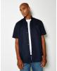 Hemd KUSTOM KIT Classic Fit Workwear Oxford Shirt SSL personalisierbar