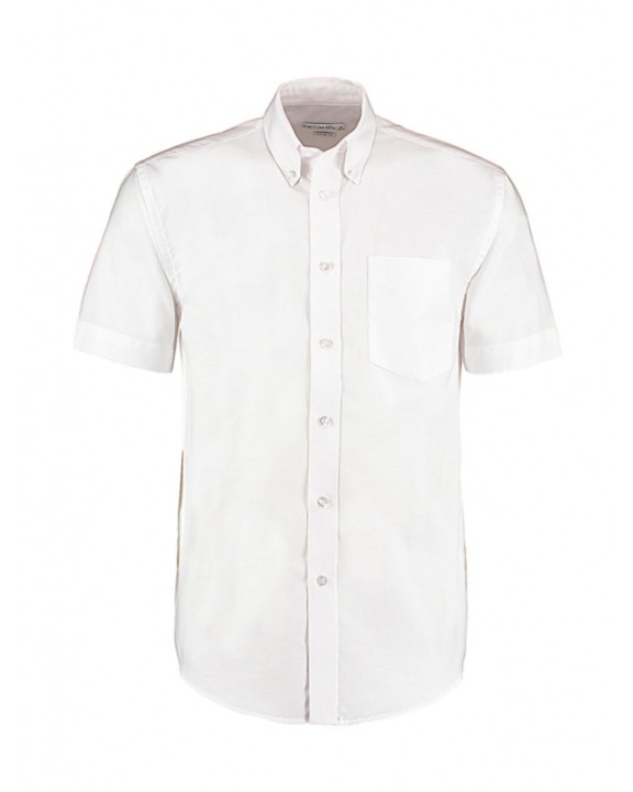 Chemise personnalisable KUSTOM KIT Classic Fit Workwear Oxford Shirt SSL