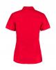 Hemd KUSTOM KIT Women's Tailored Fit Workwear Oxford Shirt SSL personalisierbar