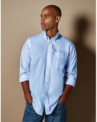 Hemd KUSTOM KIT Classic Fit Workwear Oxford Shirt voor bedrukking &amp; borduring