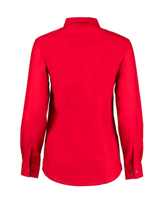 Hemd KUSTOM KIT Women's Tailored Fit Workwear Oxford Shirt voor bedrukking & borduring