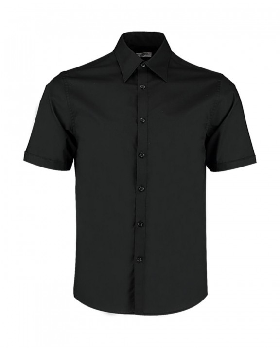 Hemd KUSTOM KIT Tailored Fit Shirt SSL voor bedrukking &amp; borduring