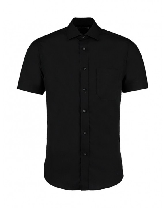 Hemd KUSTOM KIT Classic Fit Non Iron Shirt SSL voor bedrukking &amp; borduring