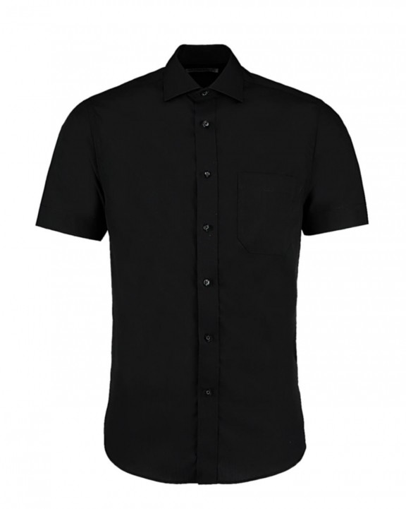 Hemd KUSTOM KIT Classic Fit Non Iron Shirt SSL voor bedrukking &amp; borduring