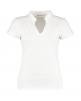 T-shirt personnalisable KUSTOM KIT Regular Fit Mandarin Collar Top