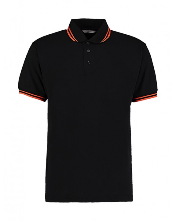 Polo personnalisable KUSTOM KIT Classic Fit Tipped Collar Polo