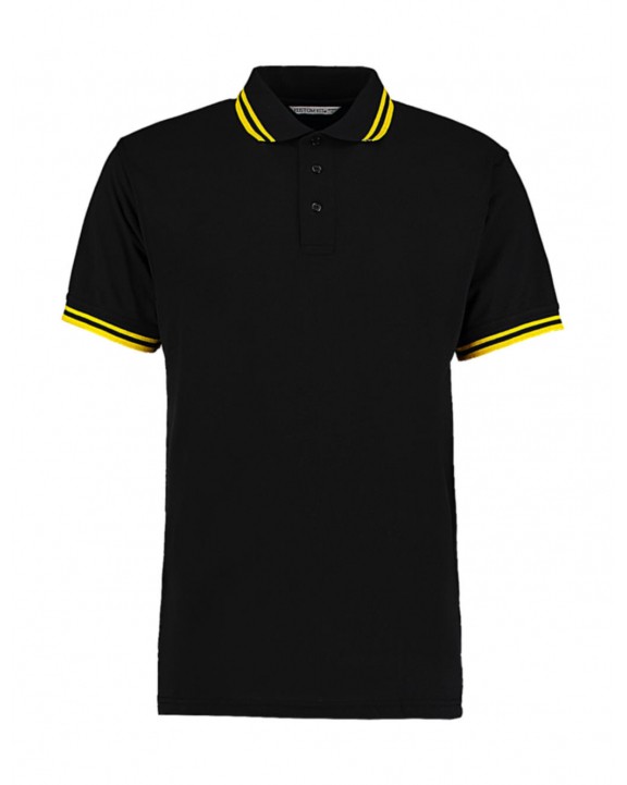Polo personnalisable KUSTOM KIT Classic Fit Tipped Collar Polo
