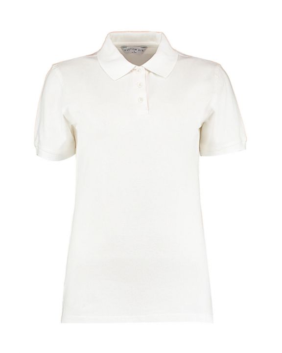 Poloshirt KUSTOM KIT Women's Regular Fit Kate Comfortec® Polo voor bedrukking & borduring