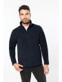 KARIBAN Enzo > Mikrofleece Pullover 1/4 Zip Polar Fleece personalisierbar