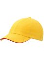 Casquette personnalisable MYRTLE BEACH 6 Panel Raver Sandwich Cap