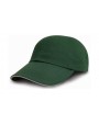 Casquette personnalisable RESULT Brushed Cotton Decorator Cap with Sandwich Peak