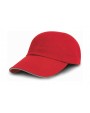 Casquette personnalisable RESULT Brushed Cotton Decorator Cap with Sandwich Peak