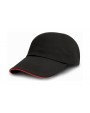 Casquette personnalisable RESULT Brushed Cotton Decorator Cap with Sandwich Peak