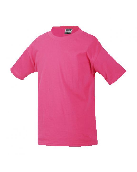 T-shirt JAMES & NICHOLSON Junior Basic-T voor bedrukking & borduring
