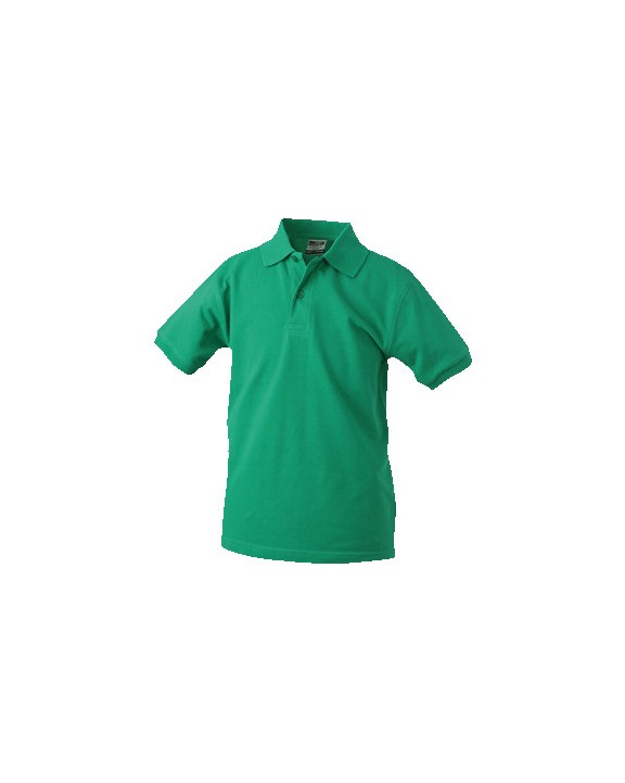 Polo personnalisable JAMES & NICHOLSON Polo Junior Coupe Etroite