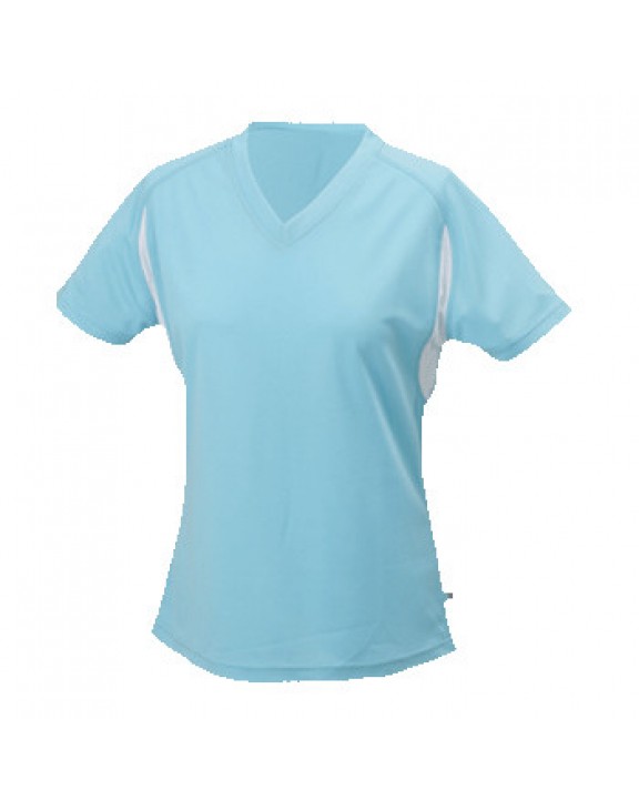 JAMES & NICHOLSON Running Tee-shirt Femme Manches Courtes T-Shirt personalisierbar