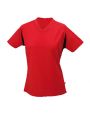 JAMES & NICHOLSON Running Tee-shirt Femme Manches Courtes T-Shirt personalisierbar
