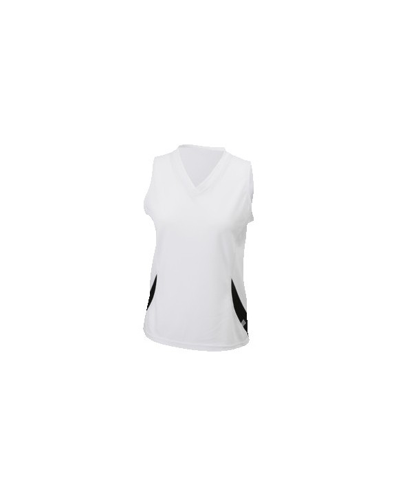 T-shirt JAMES & NICHOLSON Ladies` Running Tank voor bedrukking &amp; borduring