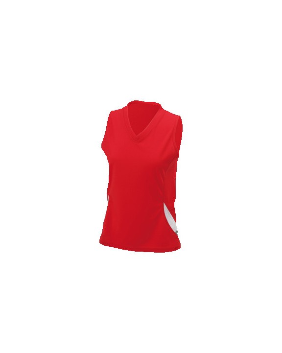 T-shirt JAMES & NICHOLSON Ladies` Running Tank voor bedrukking &amp; borduring