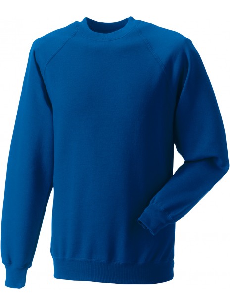 RUSSELL Sweat-shirt col rond Classic bright royal personnalisable