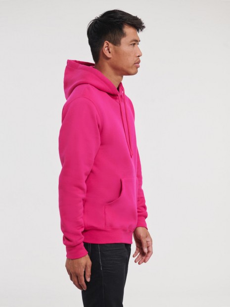 Sweat-shirts à personnaliser RUSSELL Hooded Sweatshirt FUCHSIA