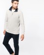 Sweater KARIBAN Trucker - Sweater met Ritskraag voor bedrukking &amp; borduring