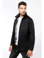 KARIBAN Gefütterte Windjacke für Herren Jacke personalisierbar