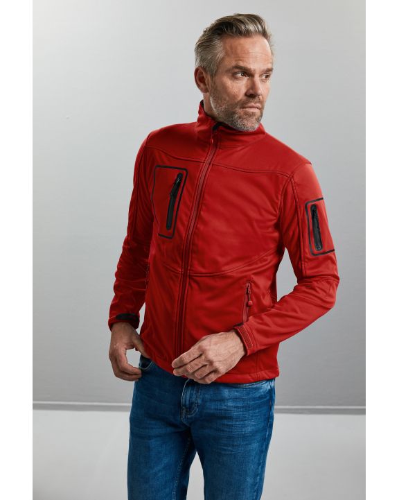 Softshell RUSSELL Men's Sport Shell 5000 Jacket voor bedrukking & borduring