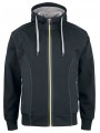 PROJOB 2116 SWEATSHIRTFULL ZIP noir personnalisable