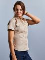 Ladies' Roll Sleeve Shirt Short Sleeve