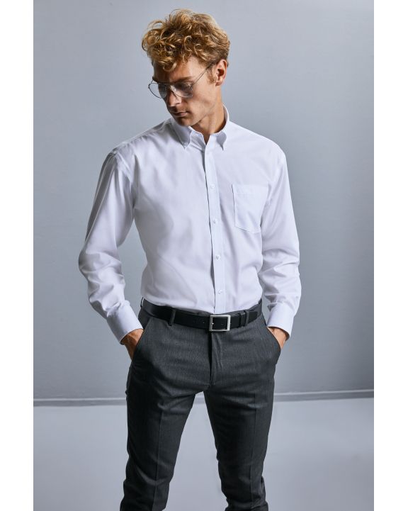 Hemd RUSSELL Men's Long Sleeve Ultimate Non-iron Shirt voor bedrukking & borduring