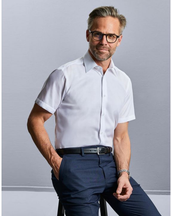 Hemd RUSSELL Tailored Ultimate Non-iron Shirt voor bedrukking & borduring
