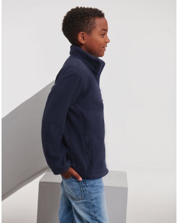 Laine polaire personnalisable RUSSELL Children’s Full Zip Outdoor Fleece