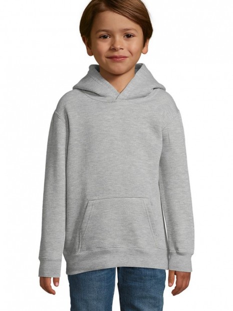 Sweat-shirts à personnaliser SOL'S Slam Kids gris chiné