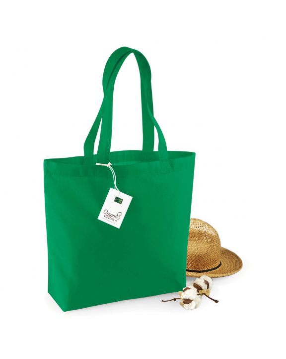 Tote bag WESTFORDMILL Organic Cotton Shopper voor bedrukking & borduring