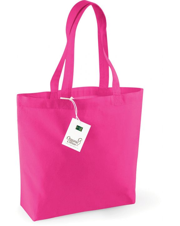 Tote bag WESTFORDMILL Organic Cotton Shopper voor bedrukking & borduring